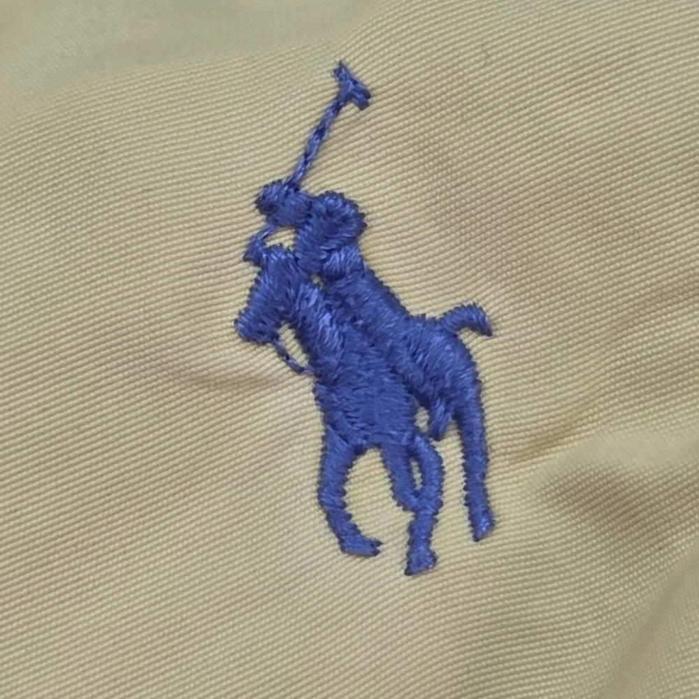 Polo Ralph Lauren Swim Trunks Mens 3XLT Mesh Lined Pony Logo Pockets Yellow Gold